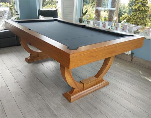 Signature Huntsman Solid Oak Pool Dining Table: Warehouse Clearance